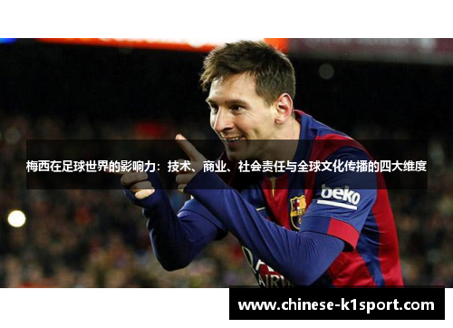 梅西在足球世界的影响力：技术、商业、社会责任与全球文化传播的四大维度